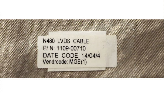 Screen Flex Cable for Laptop Lenovo Ideapad N480 N485 N480a N485a