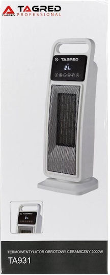 Tagred Încălzitor Electric Ta931 2000w Oscilant Termostat Reglabil