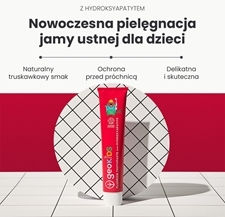 Georganics Бебешка паста за зъби за 3m+ с вкус на боровинки 75ml