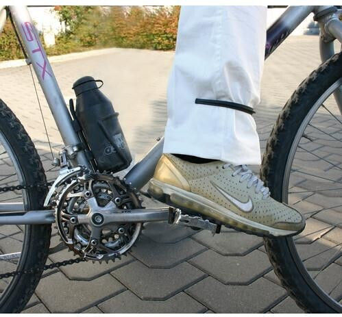 Bicycle Trouser Clip Protectors Black 2pcs 9232.3-lb 9232.3-lb