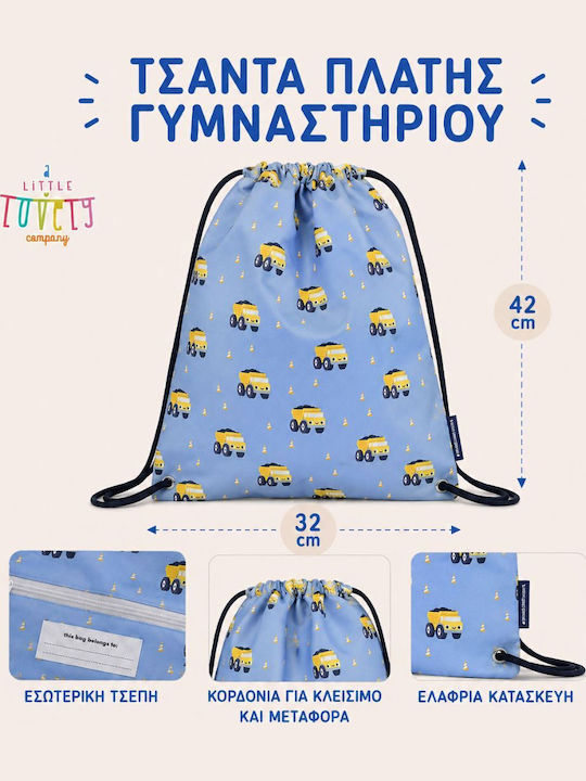 School Bag School Set Silver
