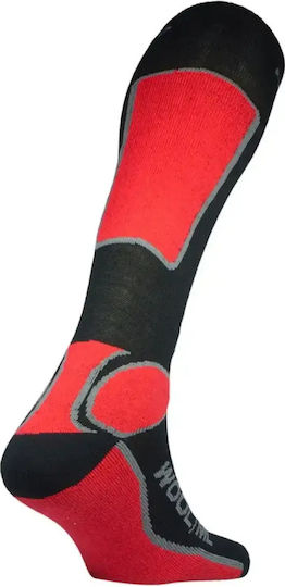 Unisex Чорапи Mund Skiing Wool Mude Червени 314-12