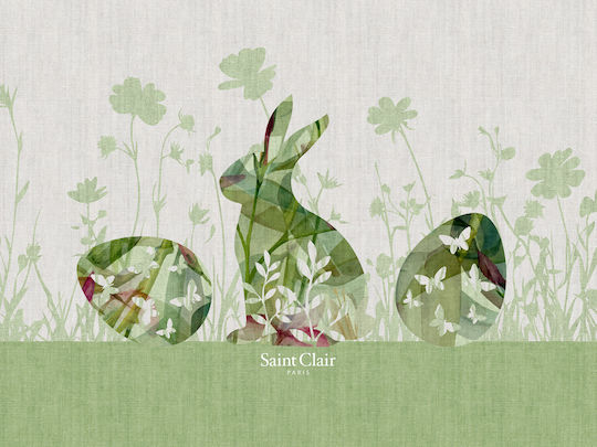 Servet Individual De Paște 24 Verde 45x33
