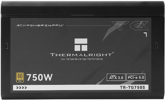 Thermalright Sursă de alimentare pentru computer 750W Neagră Full Wired 80 Plus Gold