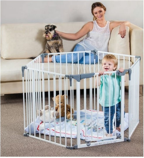 Dreambaby Metal Security Door in White Colour