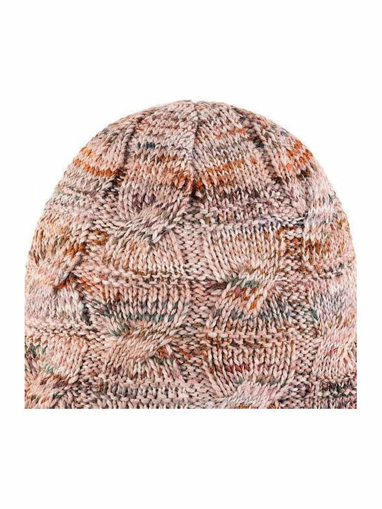 Beanie Women's Knitted Beanie in Pink Colour
