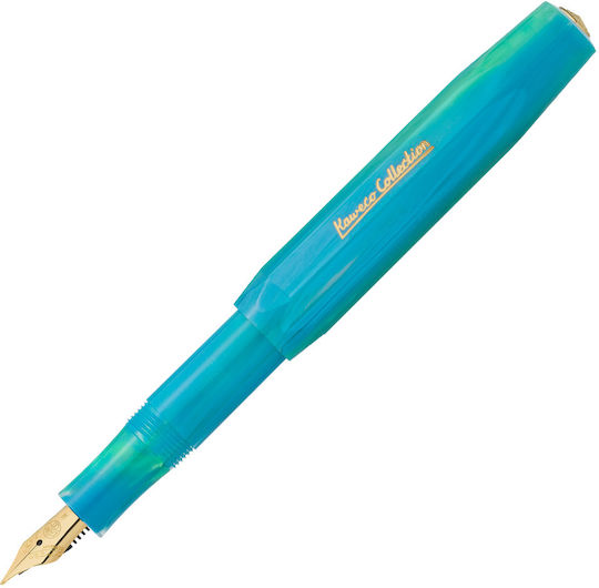 Kaweco Писалка Double Broad Синя с Синьо Мастило