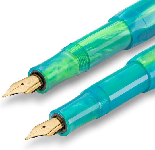 Kaweco Писалка Double Broad Синя с Синьо Мастило