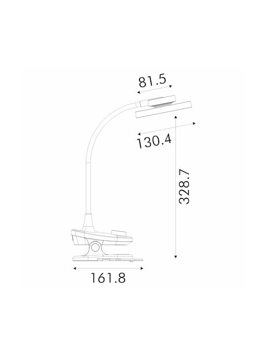 Aca LED Office Lighting in White Colour