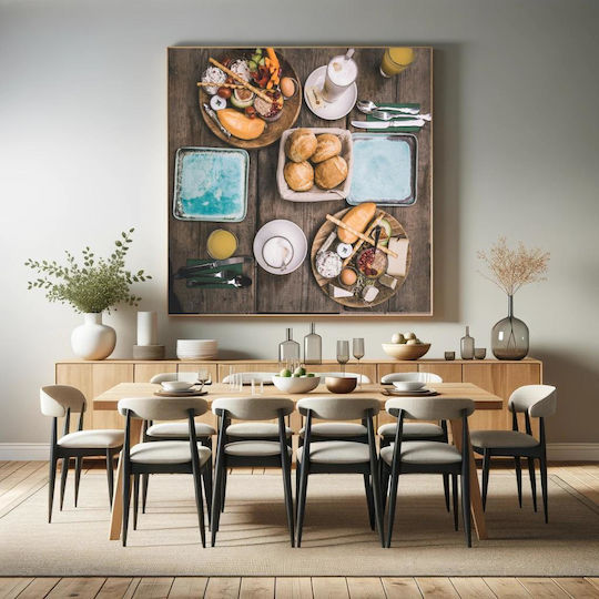 Painting Rustic Breakfast Spread Rustic Breakfast 110x110
