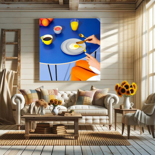 Painting Modern Breakfast Representation Modern Representation of Breakfast 110x110