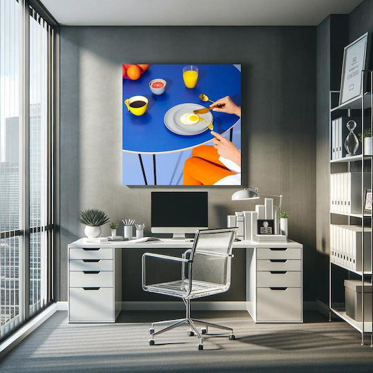 Painting Modern Breakfast Representation Modern Representation of Breakfast 110x110
