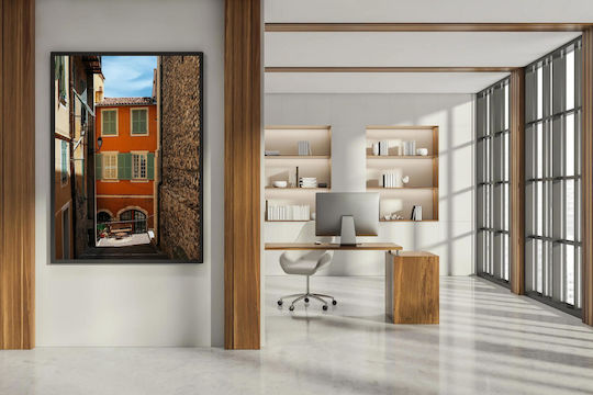 Painting Charming Alleyway In A Historic City Elegant Alleyway A Historic City 100x150