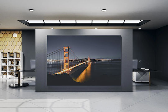 iLovePrints Golden Gate Bridge Gemälde Bei Nacht 150x100
