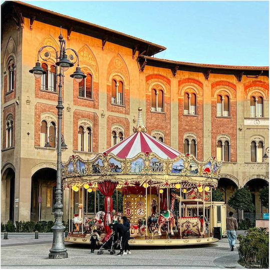 Carousel In City Square Karussell in der Stadtplatz 110x110