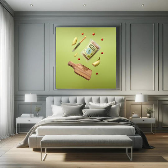 Floating Breakfast Ingredients Floating Ingredients Breakfast 1 on Canvas Floating Breakfast Ingredients Floating Ingredients Breakfast 1 on Canvas