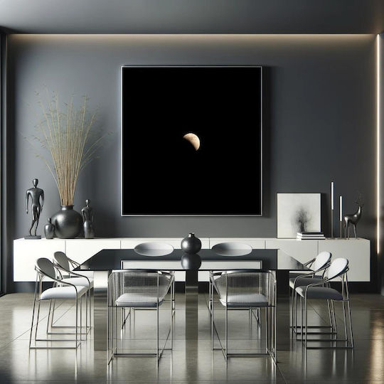 Gemälde Eclipsed Moon Mondfinsternis 110x110
