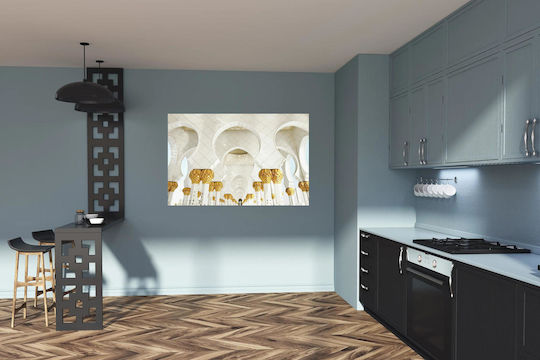 Πίνακας Golden Architectural Arches Χρυσές Αρχιτεκτονικές Καμάρες 150x100
