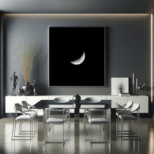 Πίνακας Crescent Moon In Night Sky Ημισέληνος Στον Νυχτερινό Ουρανό 110x110