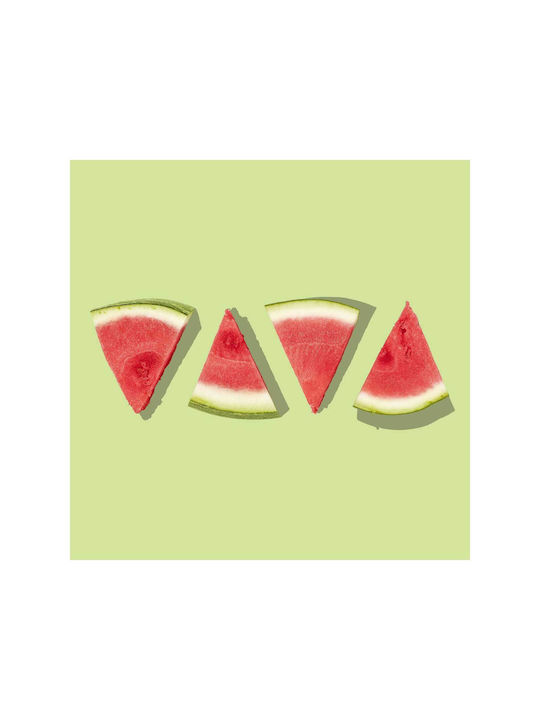 Панел Watermelon Slices On Green Background Фъстъци Карпузи Зелена Фон 110x110