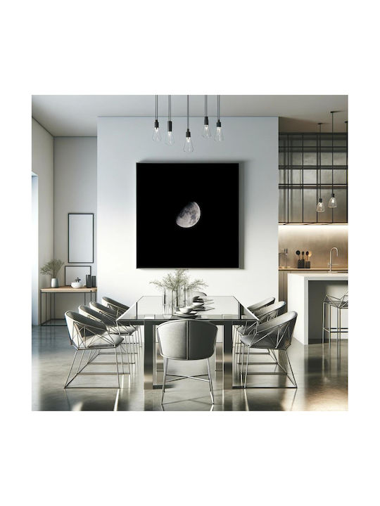 Панел Half Moon В Нощното Небе Мисо Феггари Със Размер 110x110