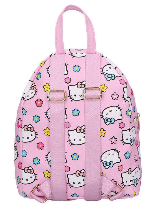 Vintage Lovers School Backpack For Elementary Pink 22 x 11 x 26cm