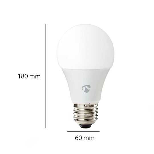 Nedis Zigbee 3.0 Smart Bulb E27 9w 806 Lm Dimmable 2200–6500k White