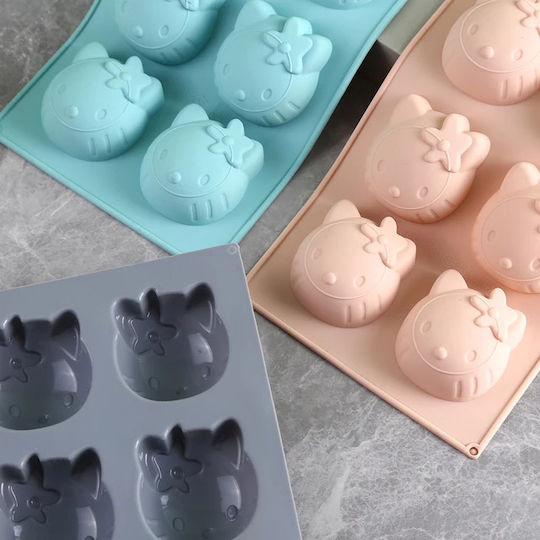 Kids' Food Container Hello Kitty from Silicone Grey