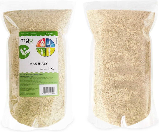 MIGOgroup Mohnblumen Saatgut Weiß 1kg