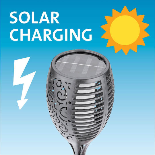 Lampa Lampa Solară Torță 35lm cu Lumină Alb Cald IP65