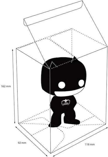 Ultimate Guard Protective Case For Funko Pop Set 40 Pieces Standard Figure 40pcs