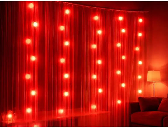 LED Weihnachtsbeleuchtung 7,5 m RGB in Reihe