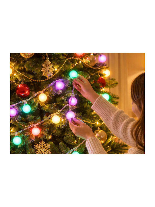 LED Christmas Lights 7.5m RGB String