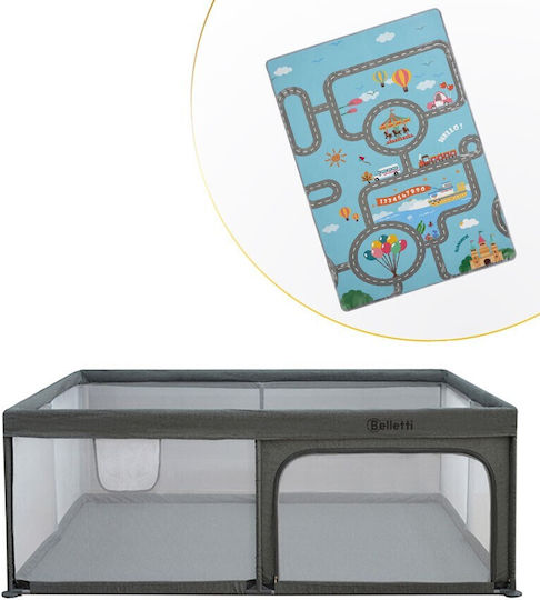 Belletti Playpen with Mattress Grey 180x120cm