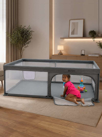 Belletti Playpen with Mattress Gray 200x180cm