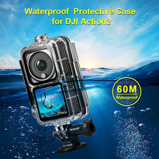 Водоустойчив Калъф Dji Action 2 Камера + Модул 60 М