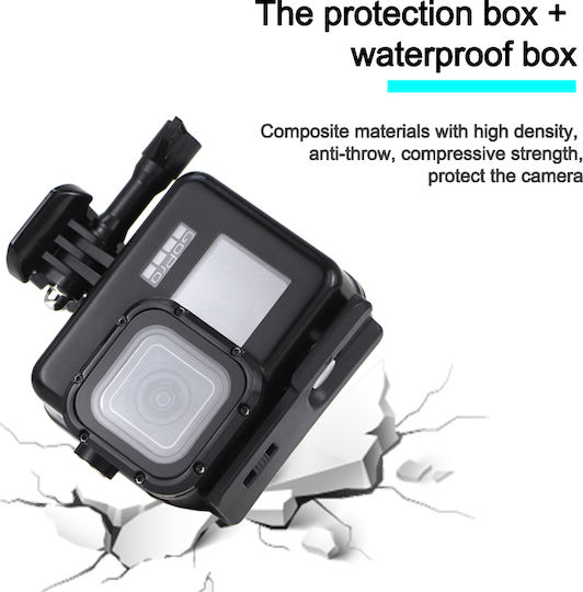 Водоустойчива Калъфка Gopro Hero 8 Black 45м Черен