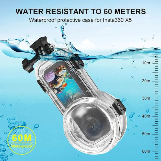 Водоустойчив калъф Insta360 X5 60 Метра