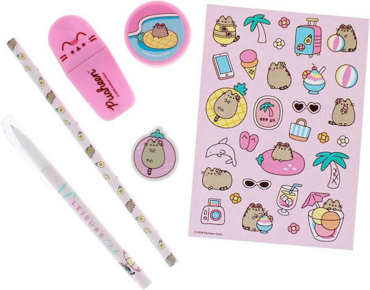 Pusheen Kinder Schreibwaren-Set 7 Stück