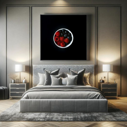 Bowl Of Berries Bowl With Berries 1 On Canvas Bowl Of Berries Bowl With Berries 1 On Canvas