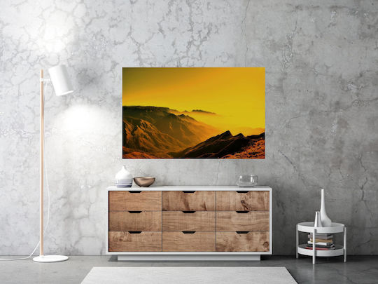 Painting Golden Mountain Range Golden Mountain Range 150x100