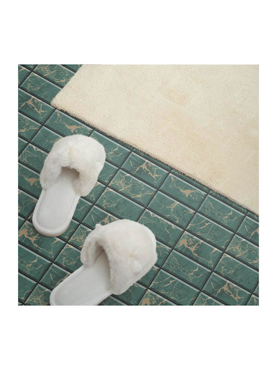 Set Vinyl Kacheln Design Marmor Einfacher Installation 6x60x30 cm
