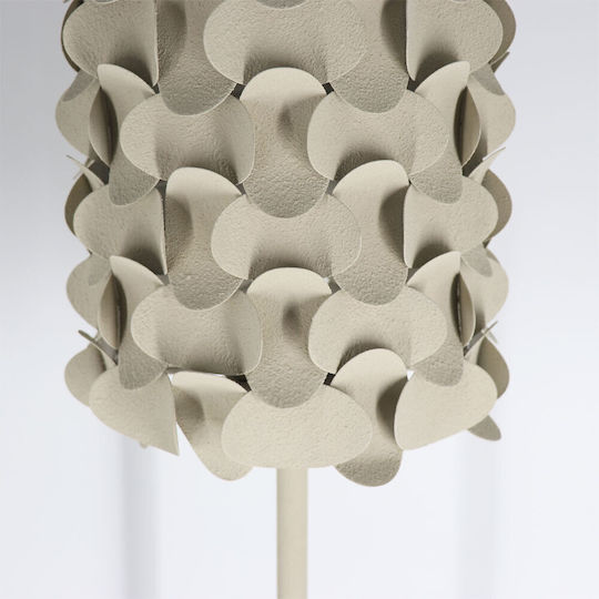 InTheBox Lampadar de Podea Î150.5xL26cm cu Bază pentru Bec E27 Bej