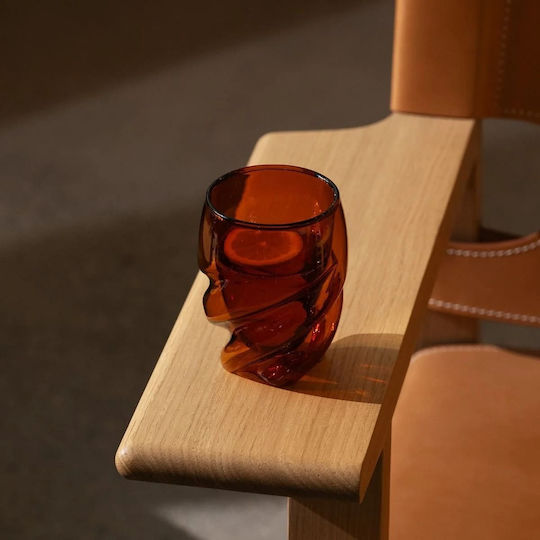 Bodum Pavina Paris Coffee/Freddo Glass in Red Colour 270ml
