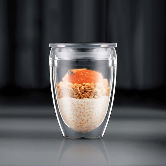 Bodum To Go Комплект Чаши за Кафе/Freddo / Вода от Пластмаса в Кафяв Цвят 300ml 2бр Bodum To Go Комплект Чаши за Кафе/Freddo / Вода от Пластмаса в Кафяв Цвят 300ml 2бр