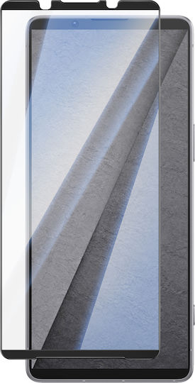 Avizar Full-cover Screen Protector Sony Xperia 1 Viii 2.5d Bevelled Edges Black Transparent