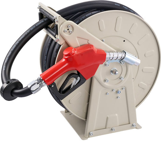 Vevor Fuel Hose Reel 25.4 x 15,000 mm Spring Automatic Retract 300 Psi Steel Diesel Kerosene Cyrgjpddk50fo2j66001v0