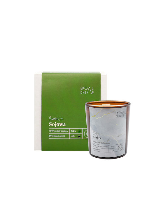 Aromatisches Soja-Kerze im Gefäß mit Vanille-Parfüm 60g