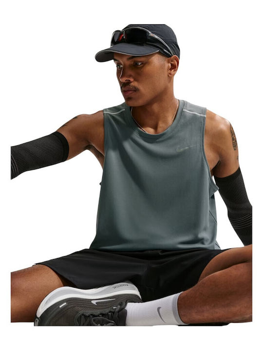 Dri-Fit Miler Herrenblusen Silber