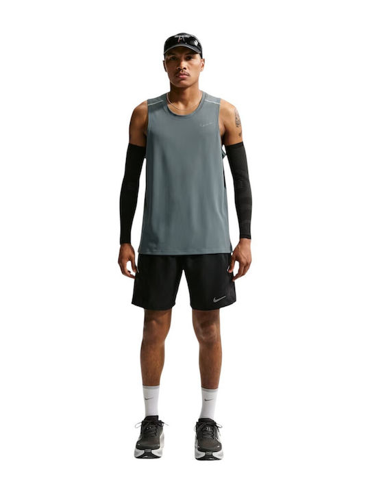 Dri-Fit Miler Herrenblusen Silber